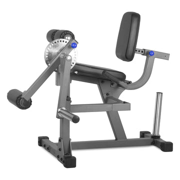 Heavy‑Duty Seated Leg Extension & Steel Curl Machine – Adjustable Seat & Range (Optional Weight Set), Quad & Hamstring Strength Trainer for Home Gyms