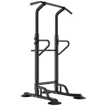 Multi-Functional Pull-Up & Dip Station – Heavy-Duty Steel Power Tower for Strength Training, Full-Body Workouts – Ideal for Home Gyms & Personal Studios