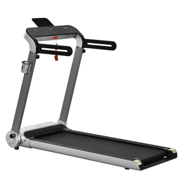 Folding Treadmill T103 – Compact 14 km/h Walking Pad with Shock‑Absorbent Belt for Home Gym & Small Spaces