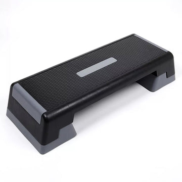 Adjustable Aerobic Stepper Platform – Durable Plastic Non‑Slip Step Board with 3 Height Levels for Home Gym Cardio, Strength & Yoga
