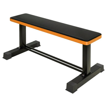 Premium Flat Workout Bench with Dumbbell Rack – Heavy-Duty Strength Training for Home Gym & Fitness Studio