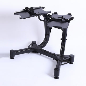 Adjustable Dumbbells with Stand – Durable Dial Weight Set (24kg–40kg) + Space-Saving Rack for Ergonomic Home Strength Training in Compact Gym Setups