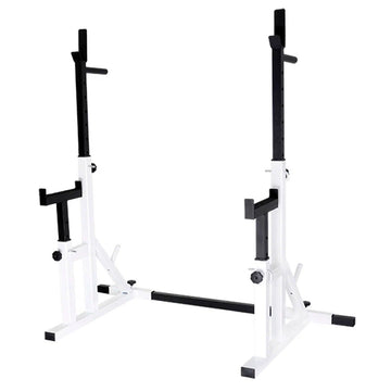 Multi-Position Squat & Bench Rack 2.0 – Heavy-Duty Steel Frame for Home Gym Strength Training & Compact Workout Spaces