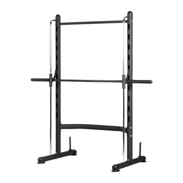 Multi‑functional Smith Machine Squat Rack – Heavy‑Duty Steel, Adjustable Pull‑Up & Lat Pulldown, All‑in‑One Home Gym Station