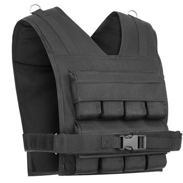 Adjustable 30 kg Weighted Vest – Heavy‑Duty Metal Inserts, Reflective Strips, Secure Fit for Home Gym & Strength Training