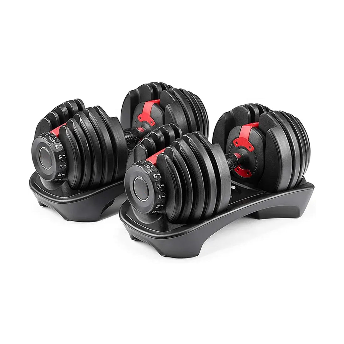 Adjustable Dumbbell 24 kg – Heavy‑Duty Steel, 15-in-1 Quick‑Dial Weight Selector, Space‑Saving with Optinal Bench & Stand Strength Training for Home Gym Workouts