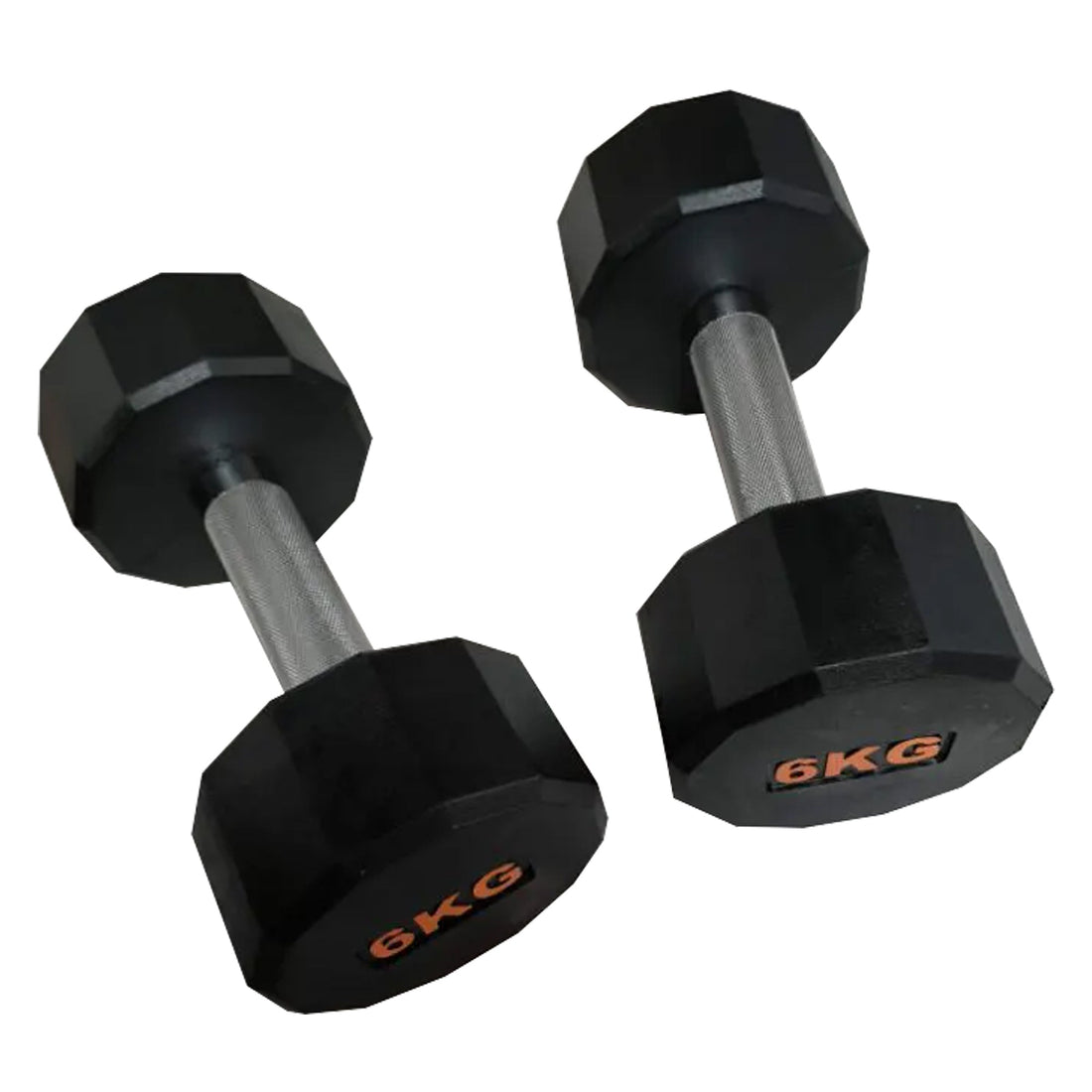 Adjustable Round‑Hex Dumbbells, Neoprene Coated with Anti‑Roll Design for Stability – Strength Training Home Gym