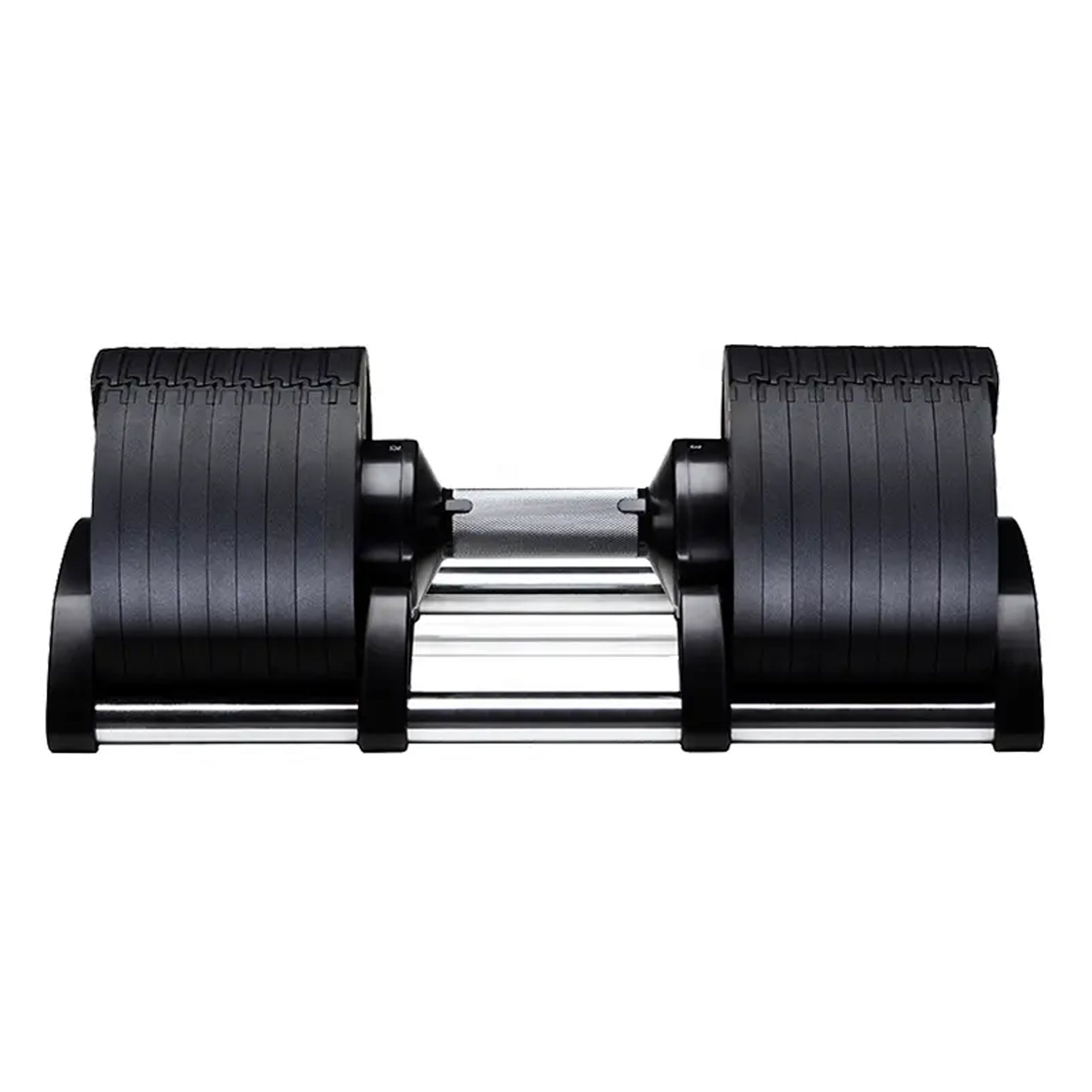 Round Adjustable Dumbbells with Steel Dial – 24/32/40/45 kg Pair, Anti‑Slip Handle for Strength Training in Home Gym