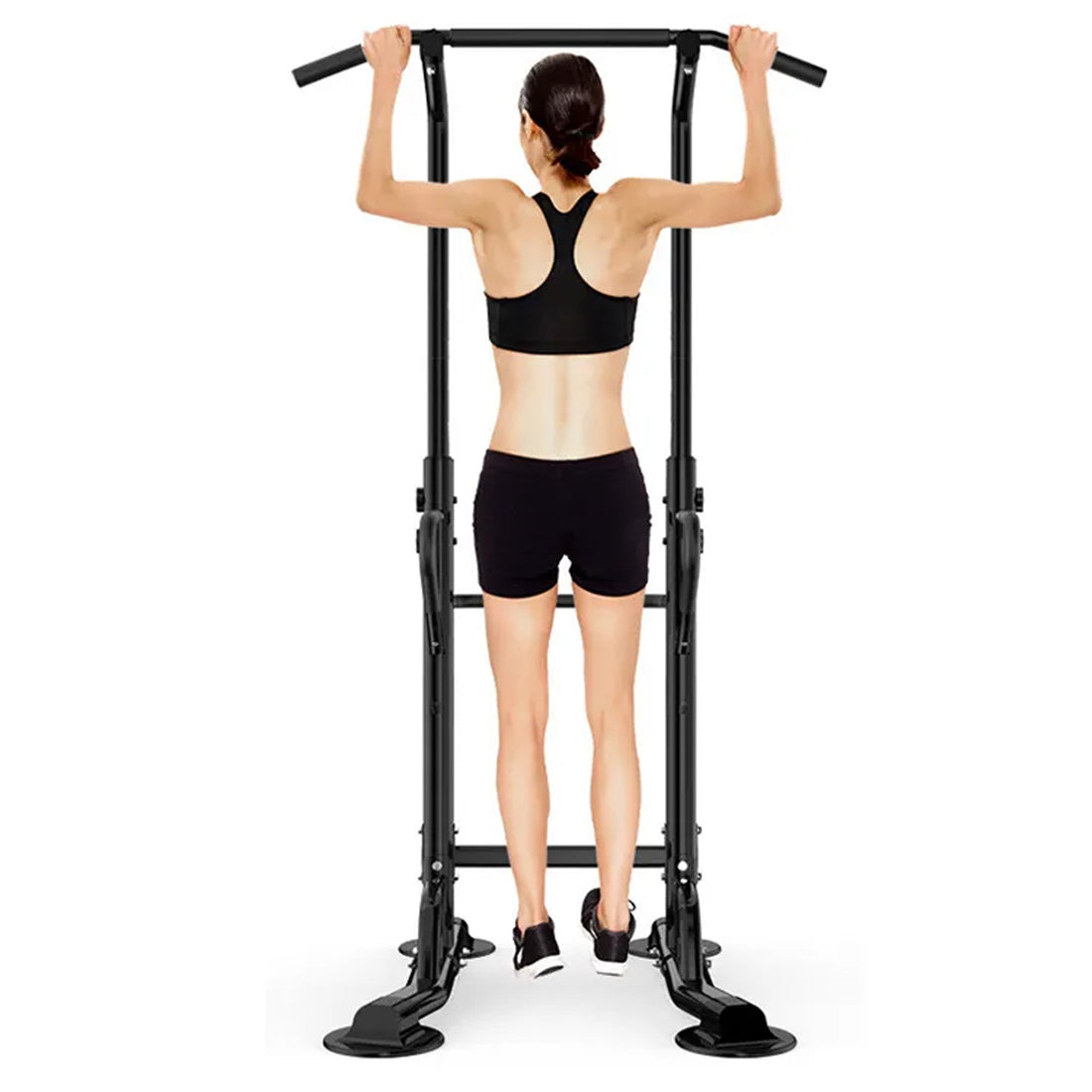 Multi-Functional Pull-Up & Dip Station – Heavy-Duty Steel Power Tower for Strength Training, Full-Body Workouts – Ideal for Home Gyms & Personal Studios
