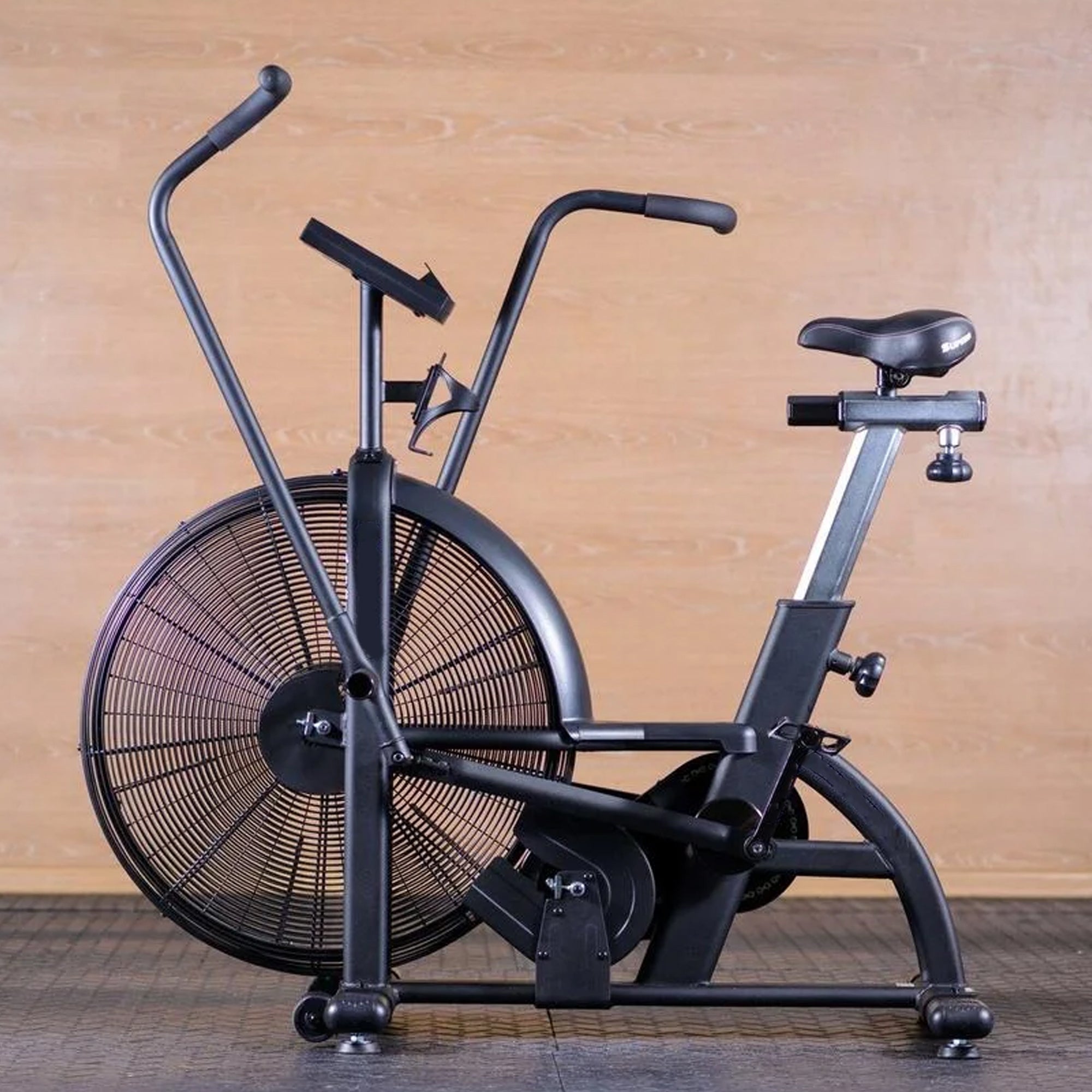 Heavy‑Duty Air Resistance Cardio Bike with LCD Display – Full‑Body Assault Bike for Home Gym Strength Training – Adjustable Ergonomic Design