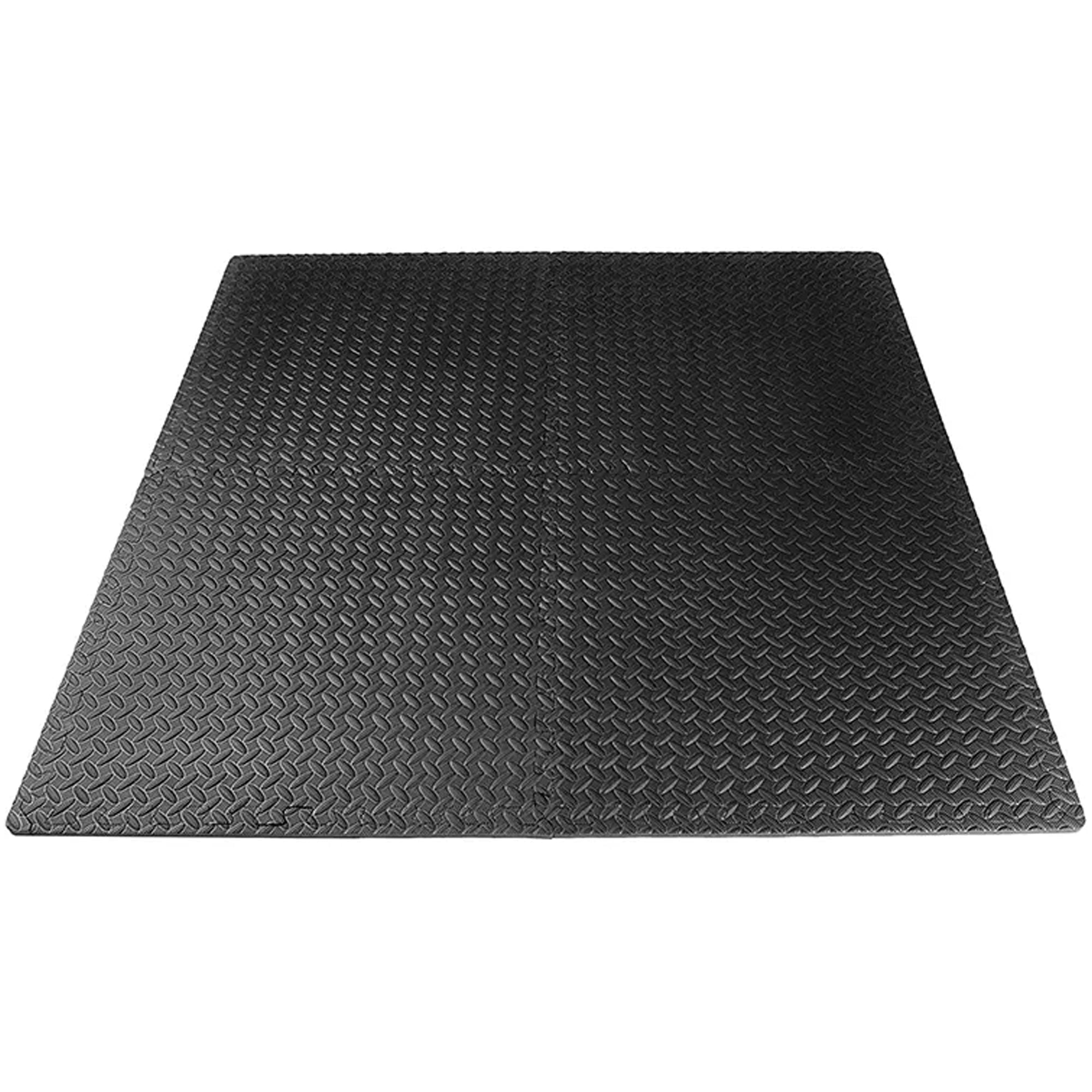 10mm Interlocking EVA Foam Puzzle Exercise Mat – Non-Slip, Protective Home Gym Flooring Rubber Tiles for Strength Training, Yoga & Garage Workouts