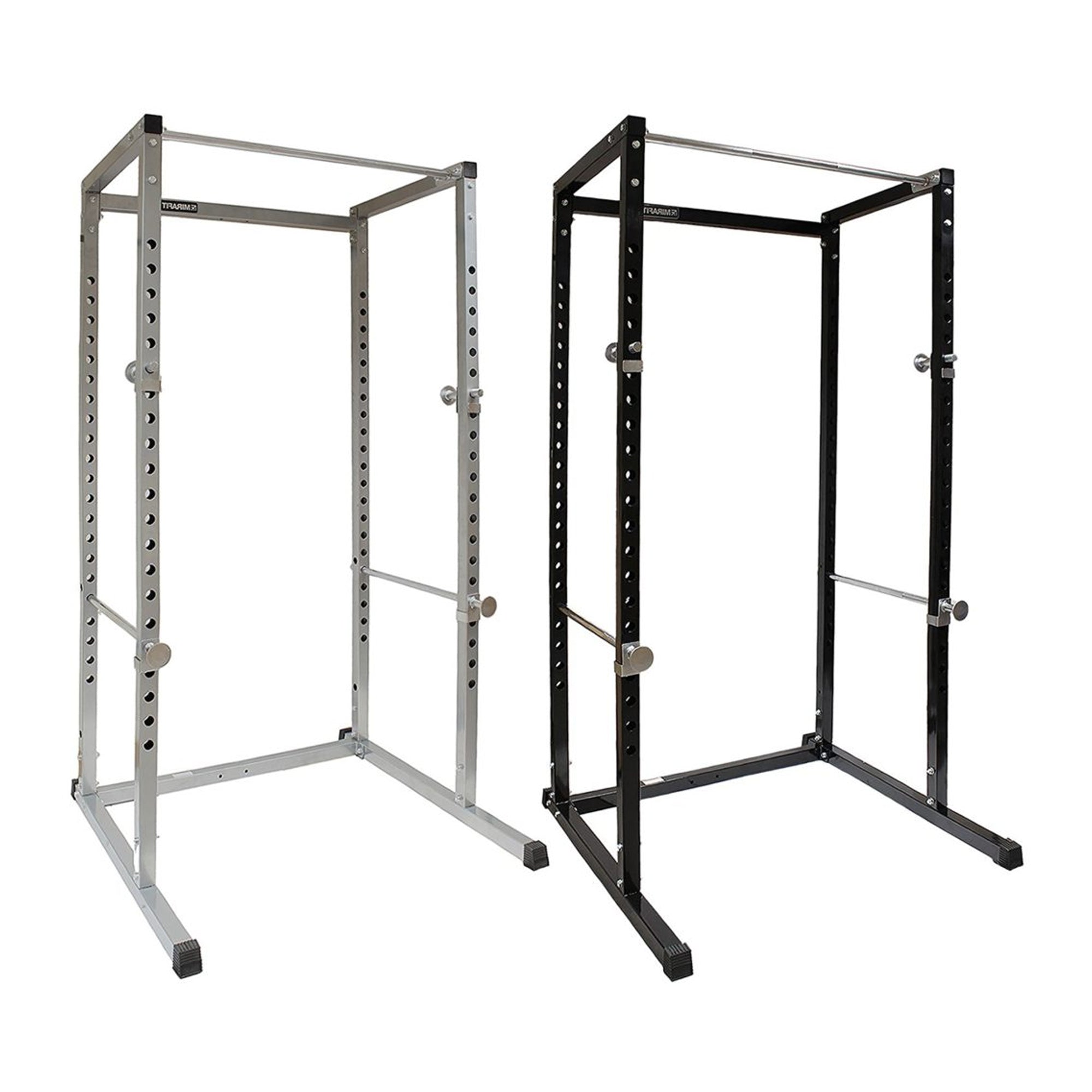 Heavy‑Duty Steel G100 Power Rack with Pull‑Up Bar – Adjustable Squat Cage for Home Gym Strength Training