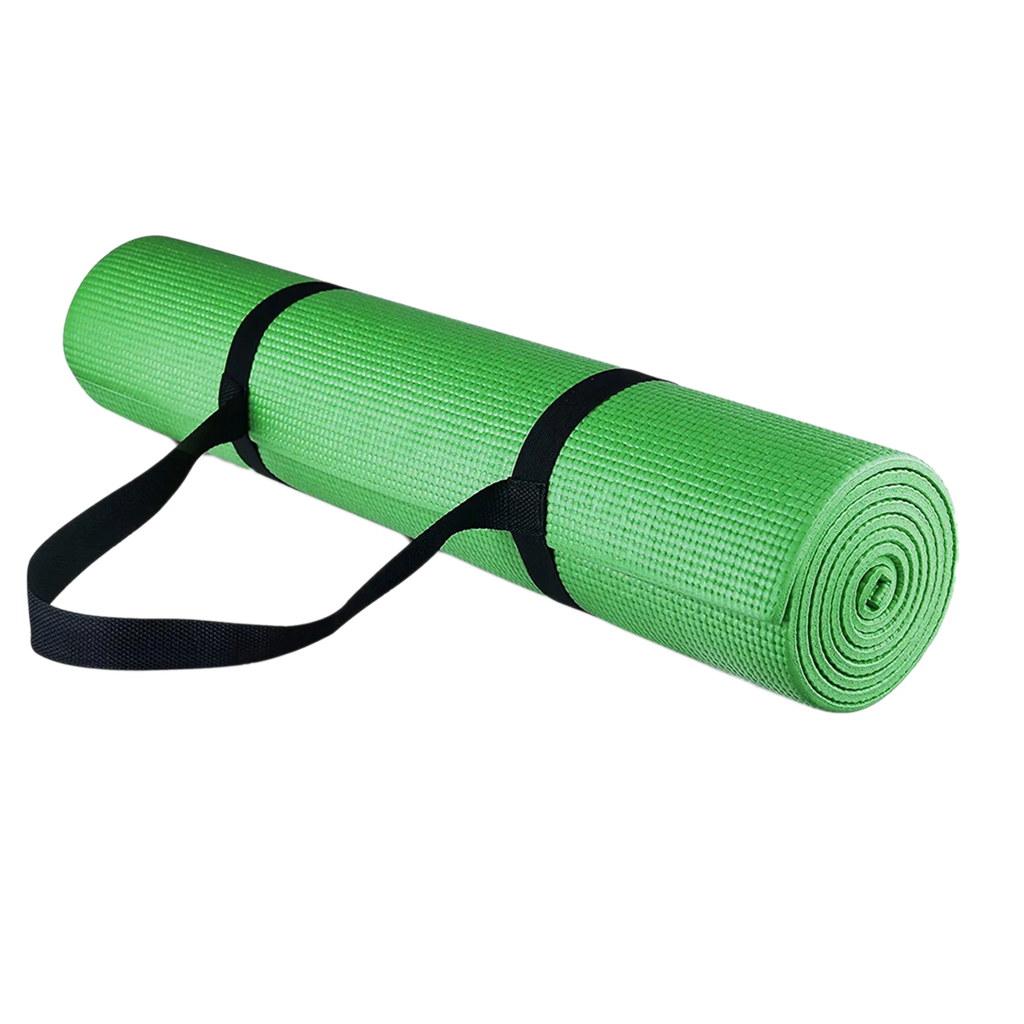 Extra‑Thick Non‑Slip NBR Foam Fitness Yoga Mat 15 mm – Eco‑Friendly, Cushioned, With Carry Strap – Ideal for Pilates, HIIT & Home Gym
