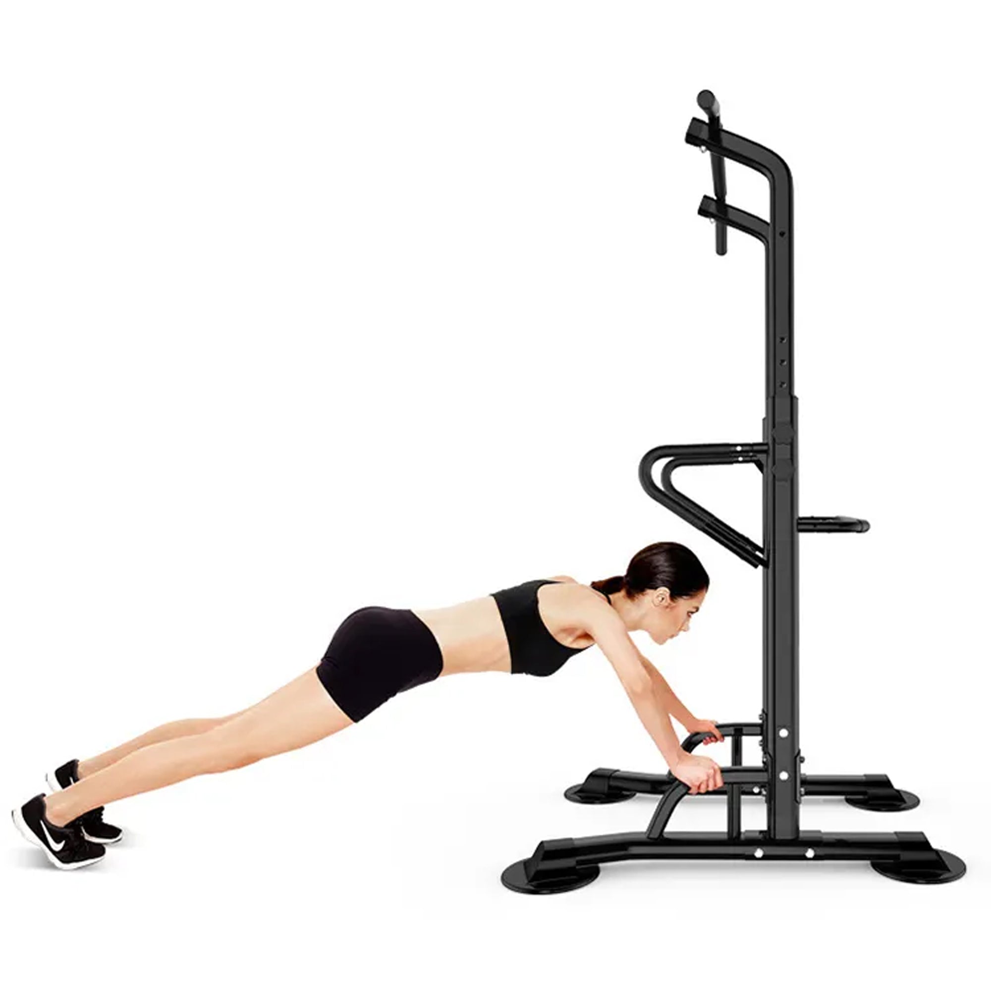 Multi-Functional Pull-Up & Dip Station – Heavy-Duty Steel Power Tower for Strength Training, Full-Body Workouts – Ideal for Home Gyms & Personal Studios