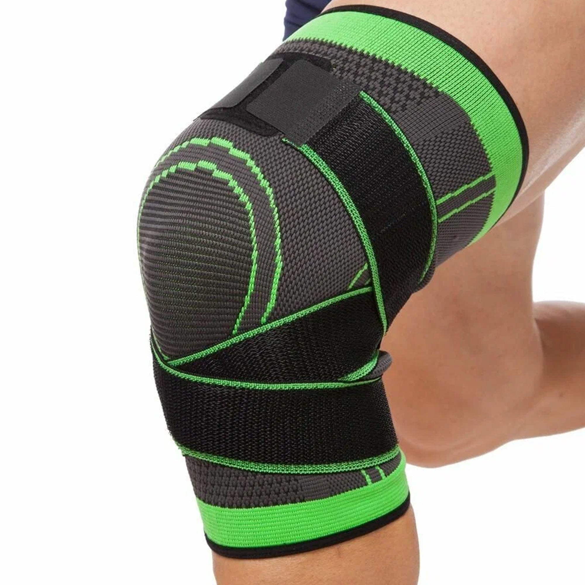 Adjustable Neoprene Knee Support with Strap – Compression Brace for ACL/Meniscus Pain Relief, Joint Stabilization & Sports – Ideal for Running, Walking, Daily Home Use