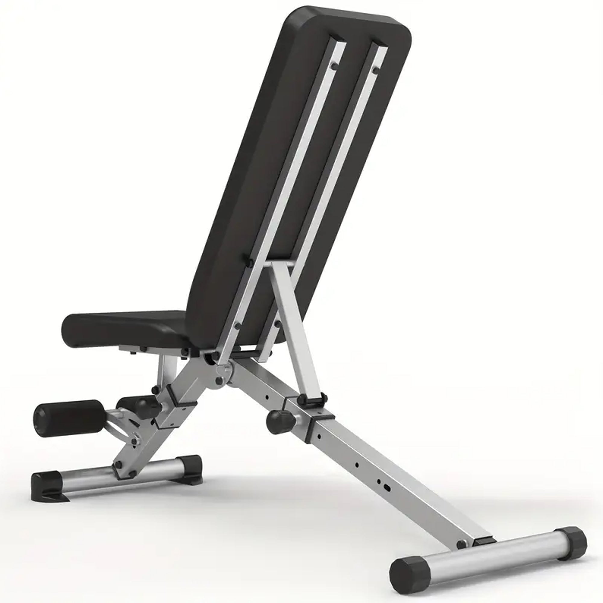 Multi-Position Workout Bench with Dip Bar & Barbell Rack | Full-Body Strength Training Bench for Core, Weightlifting & Home Gym Use