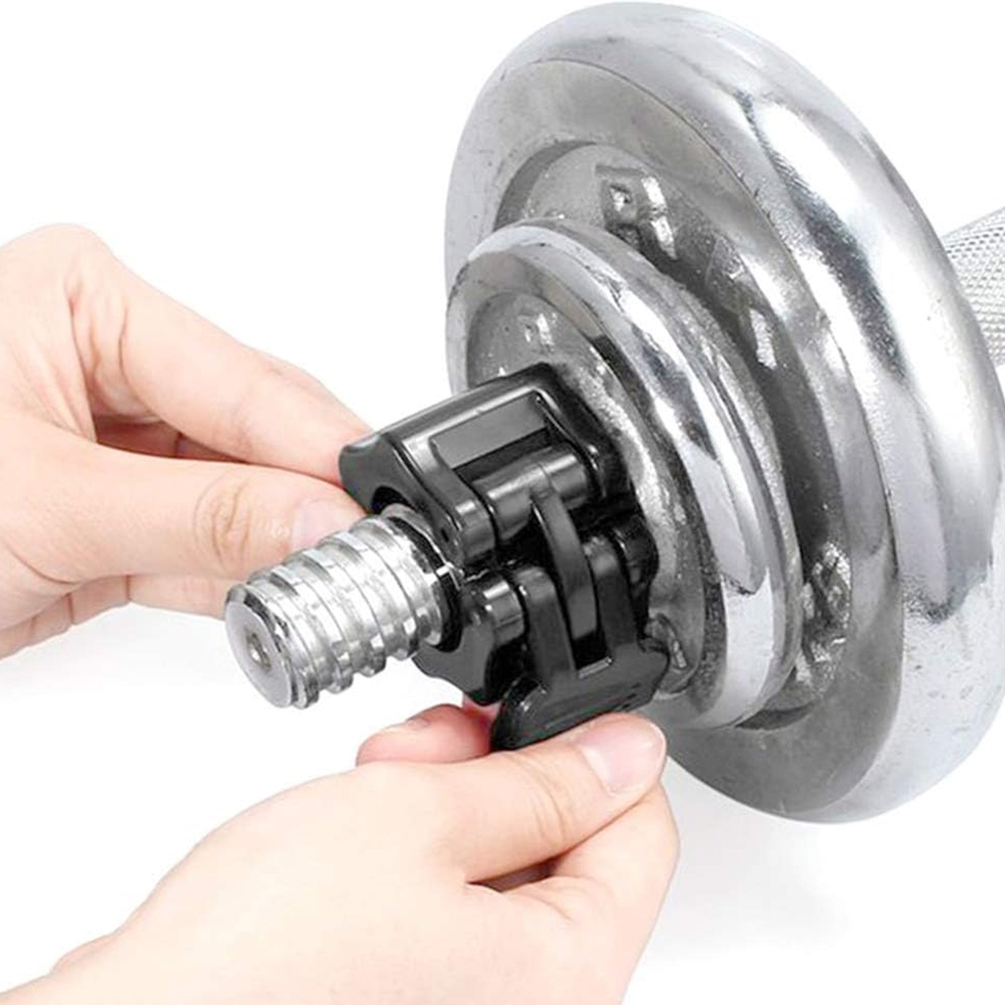 Olympic Barbell Collars – Heavy‑Duty 2" Quick‑Release Locking Clips, Secure Clamp for Weightlifting & CrossFit