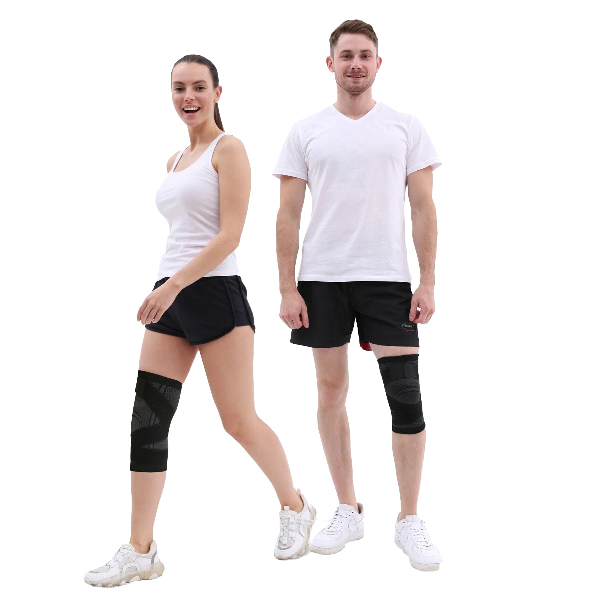 Adjustable Neoprene Knee Support with Strap – Compression Brace for ACL/Meniscus Pain Relief, Joint Stabilization & Sports – Ideal for Running, Walking, Daily Home Use