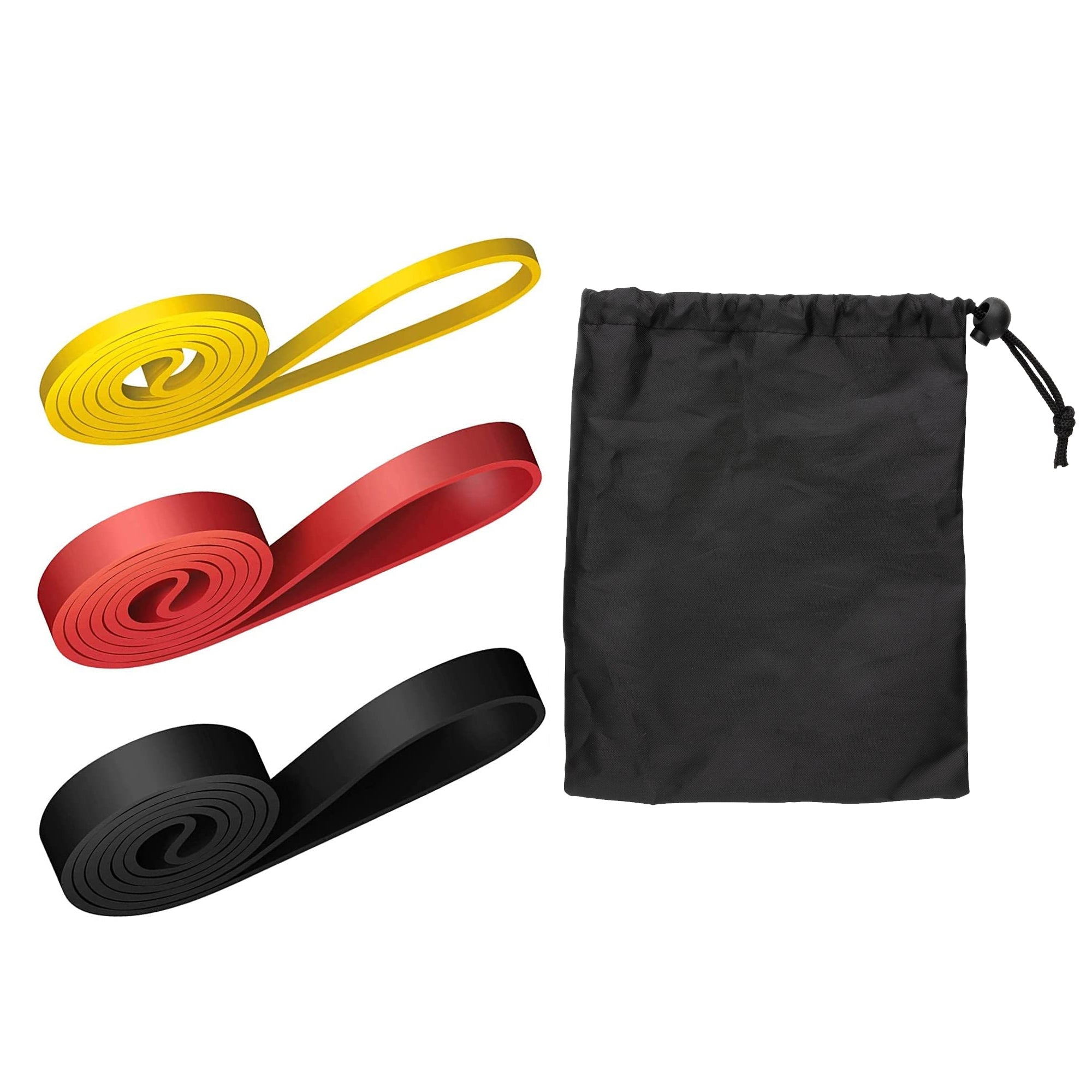 Adjustable 5‑Level Pull‑Up Assistance Resistance Bands Set – Durable Natural Latex Loops for Strength Training & Stretching – Compact Home Gym Gear