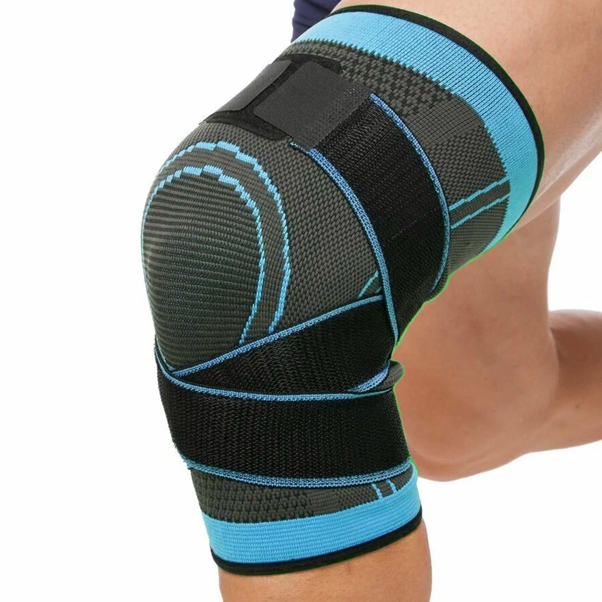 Adjustable Neoprene Knee Support with Strap – Compression Brace for ACL/Meniscus Pain Relief, Joint Stabilization & Sports – Ideal for Running, Walking, Daily Home Use