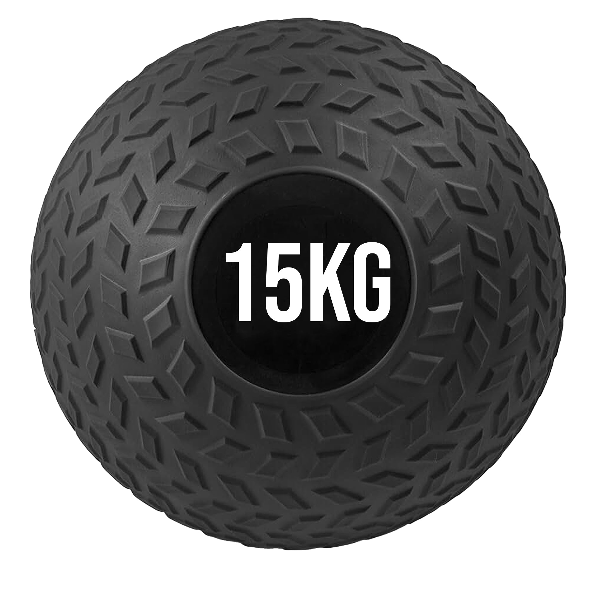 No-Bounce Slam Ball – Heavy‑Duty Rubber Treaded Weight Ball for Core, Strength & Power Training in Home Gym or Studio (3–25 kg)