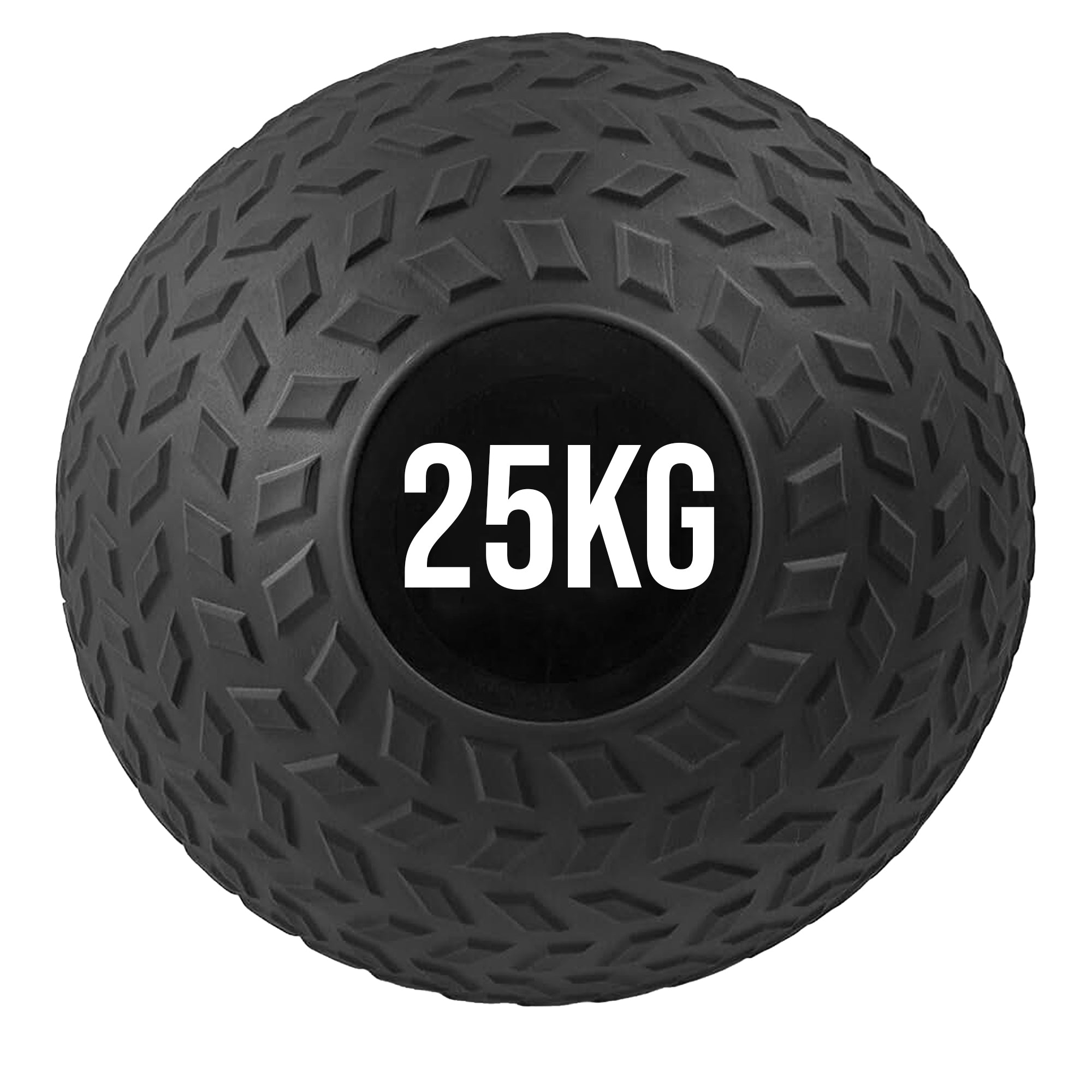 No-Bounce Slam Ball – Heavy‑Duty Rubber Treaded Weight Ball for Core, Strength & Power Training in Home Gym or Studio (3–25 kg)