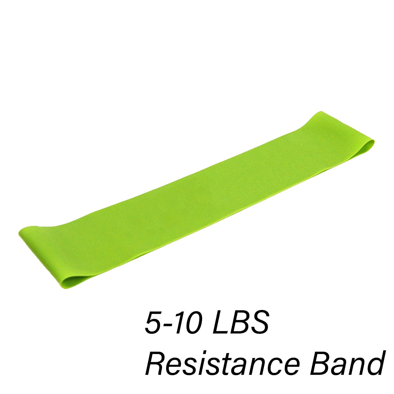 Resistance Band Light Set – 5‑Level Fitness Loop Bands, Premium Latex with Sturdy Fabric, Ideal for Home Workouts, Yoga & Strength Training, Compact & Portable
