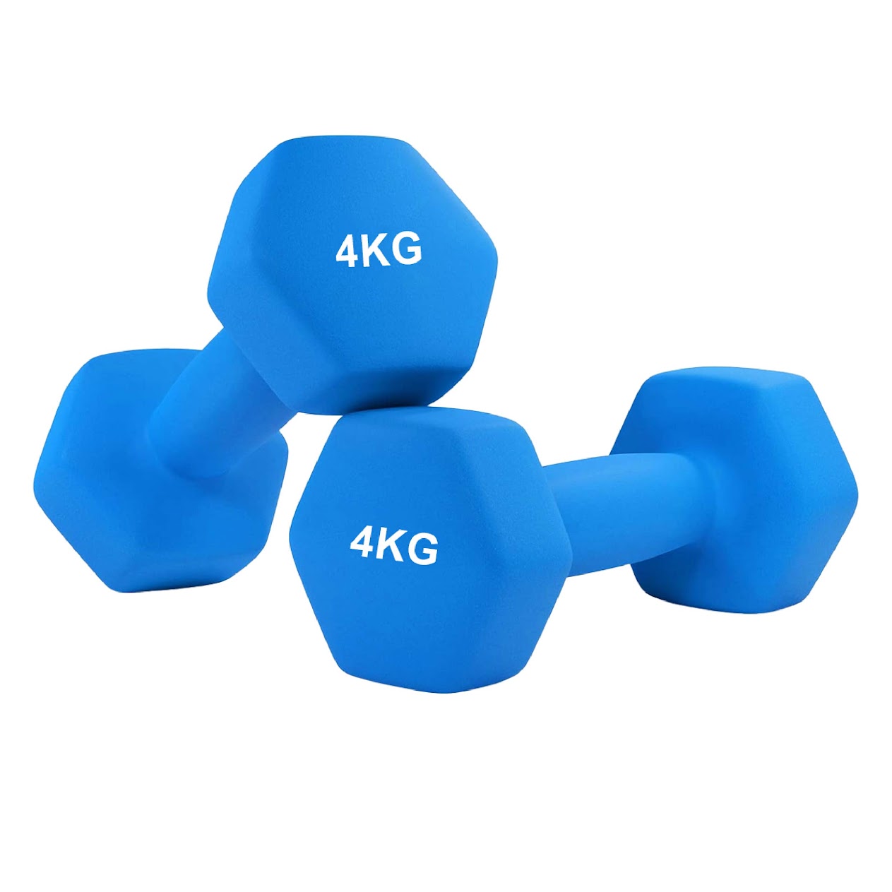 Anti‑Roll Neoprene Hex Dumbbells – Non‑Slip Coating, Comfortable Grip, Anti‑Scratch Finish for Home Gym Workouts & Strength Training
