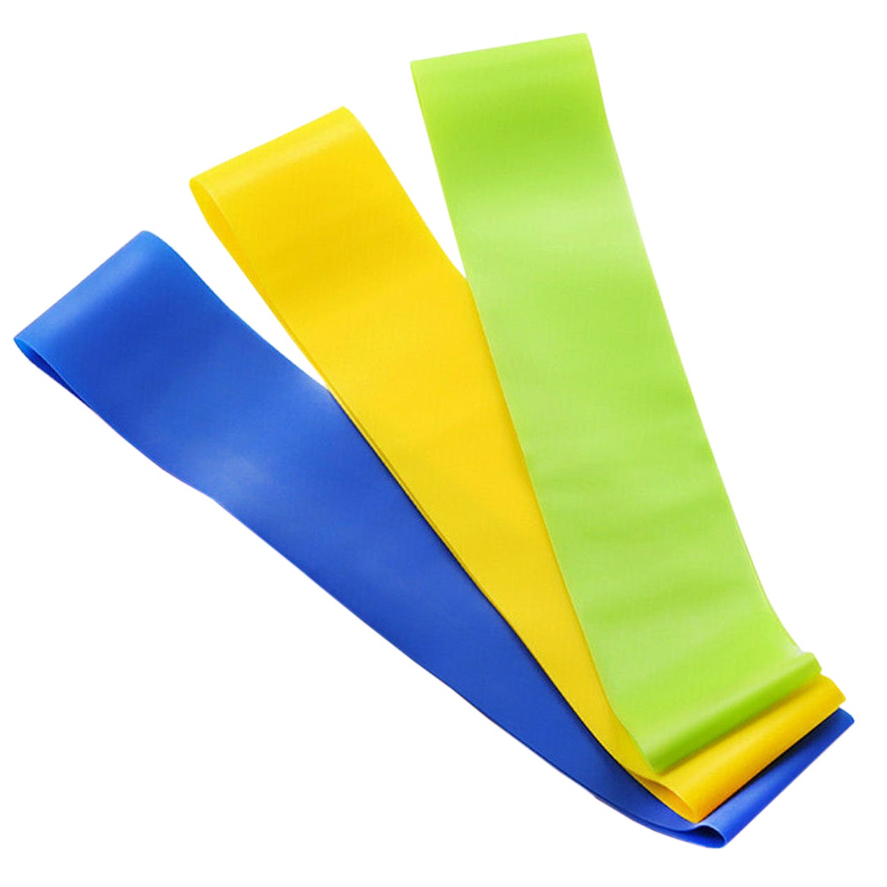 Resistance Band Light Set – 5‑Level Fitness Loop Bands, Premium Latex with Sturdy Fabric, Ideal for Home Workouts, Yoga & Strength Training, Compact & Portable