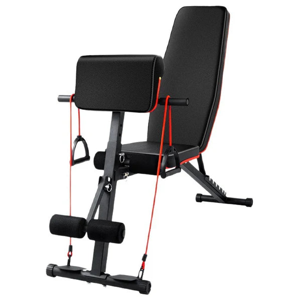 Adjustable Foldable Weight Bench, 320KG load Capacity – Heavy‑Duty Steel, 7‑Position Incline/Decline, Quick‑Fold Auto‑Lock – High‑Density Foam Strength Training for Home Gym