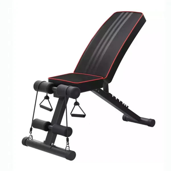 Adjustable Foldable Weight Bench, 320KG load Capacity – Heavy‑Duty Steel, 7‑Position Incline/Decline, Quick‑Fold Auto‑Lock – High‑Density Foam Strength Training for Home Gym