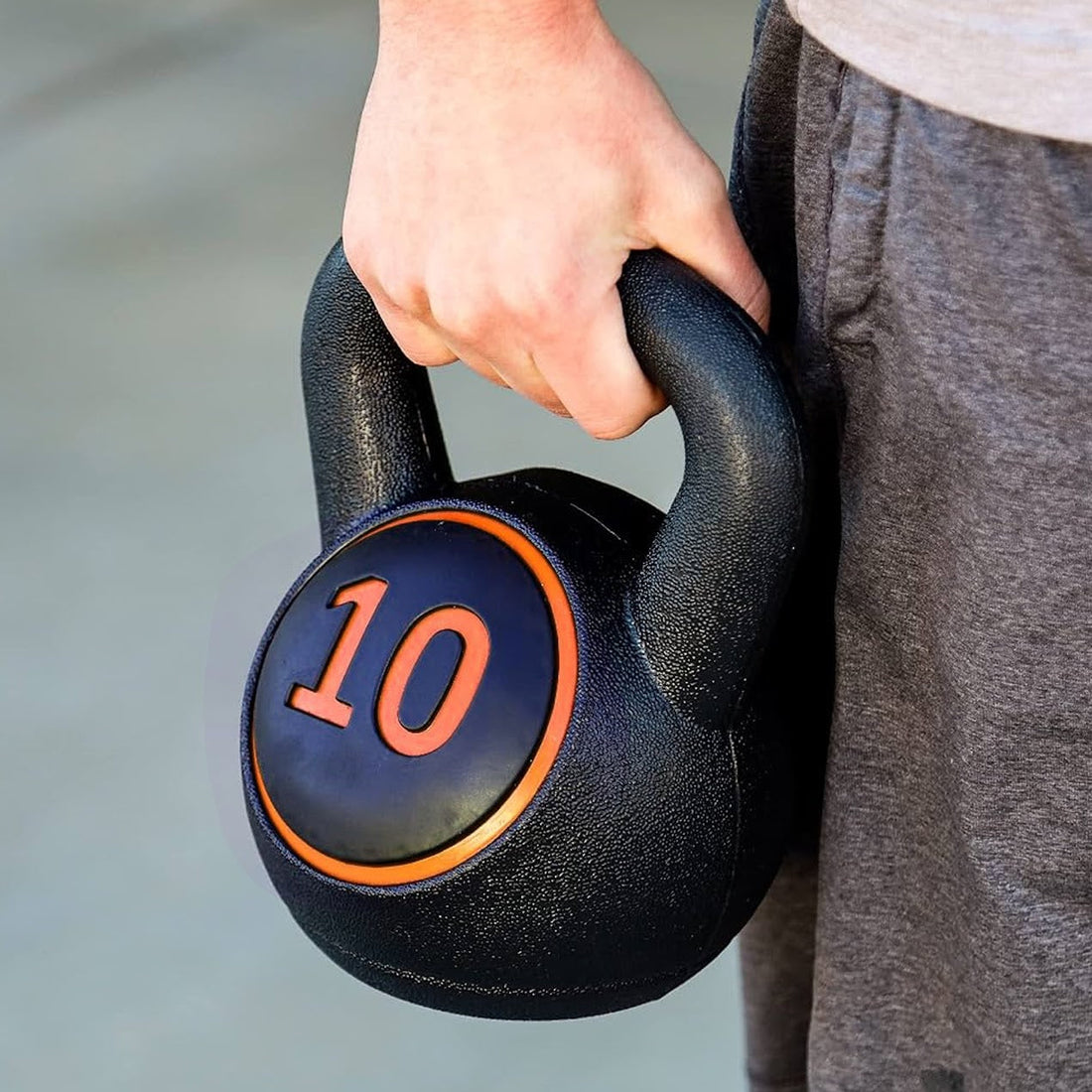 Adjustable Kettlebell Set – Cast Iron 3‑Piece, Ergonomic Grip & Rubber Base, Full‑Body Strength Training for Home Gym