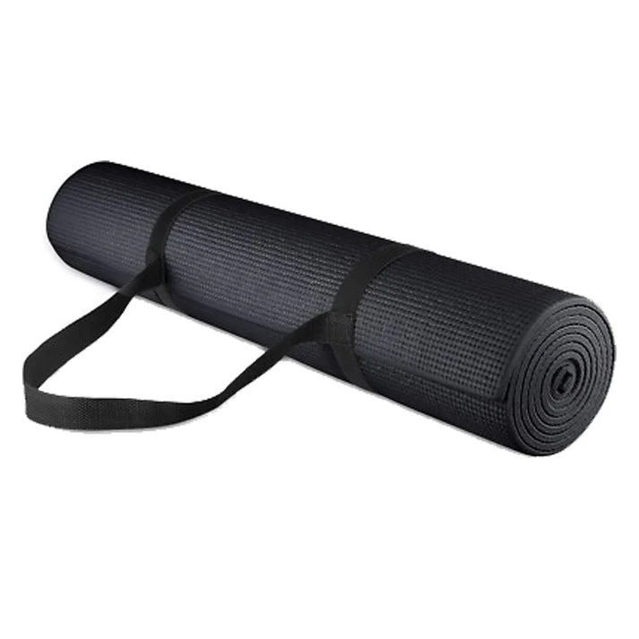 Extra‑Thick Non‑Slip NBR Foam Fitness Yoga Mat 15 mm – Eco‑Friendly, Cushioned, With Carry Strap – Ideal for Pilates, HIIT & Home Gym