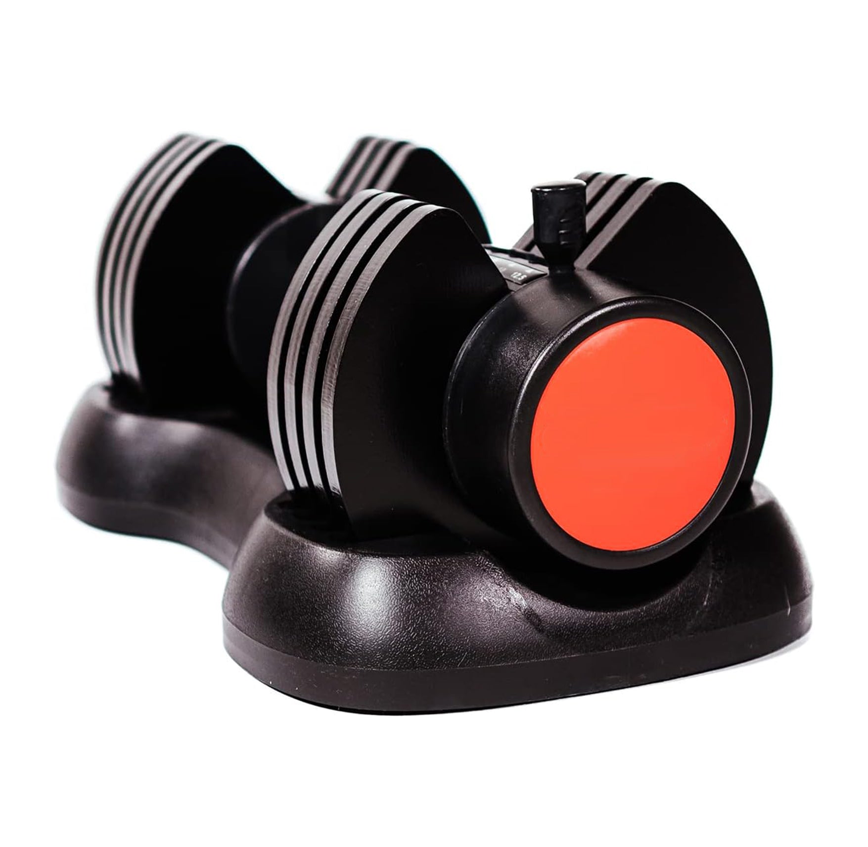 Adjustable Dumbbells Pair 2.5–12.5 kg 5-in-1 Each – Cast‑Iron Quick‑Lock | Compact Strength Training Set for Home Gym