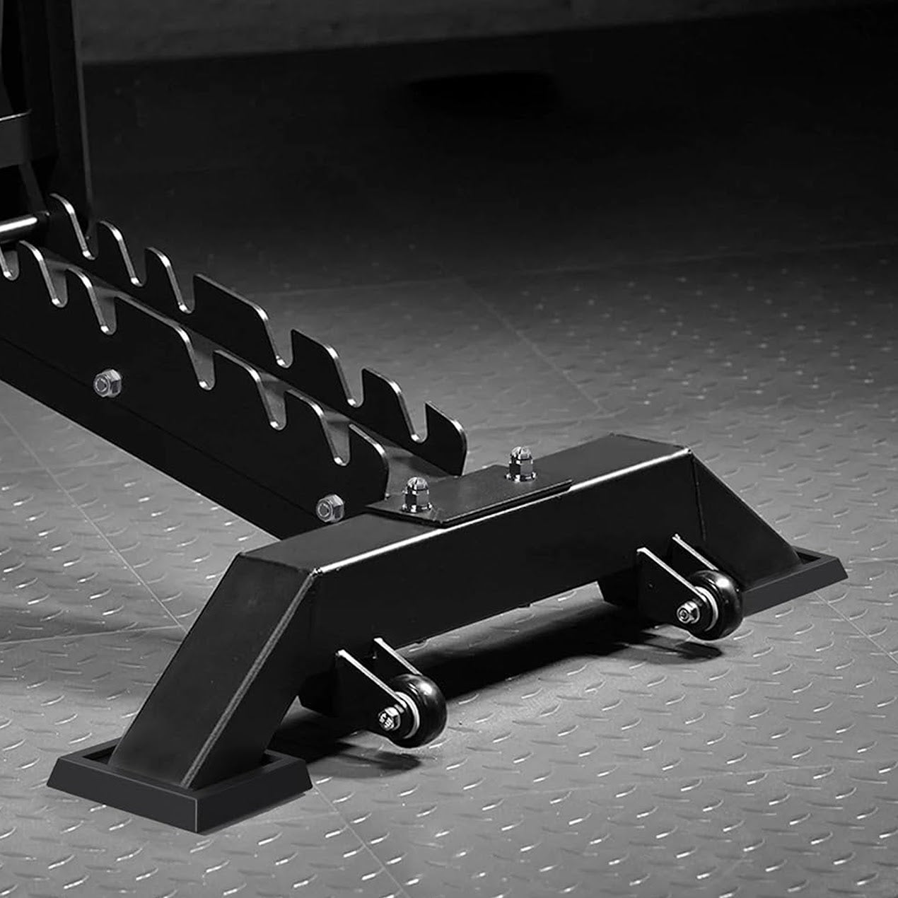 Adjustable Commercial‑Grade Weight Bench – heavy‑duty steel, high‑density foam, multi‑angle incline/decline for strength training, compact yet sleek for home gyms