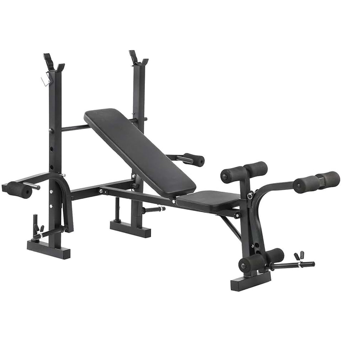 Ultimate Full‑Body Home Gym All-in-One Multi Bench – Adjustable Incline/Decline, Steel Frame, Preacher & Leg Curl Attachments for Versatile Strength Training