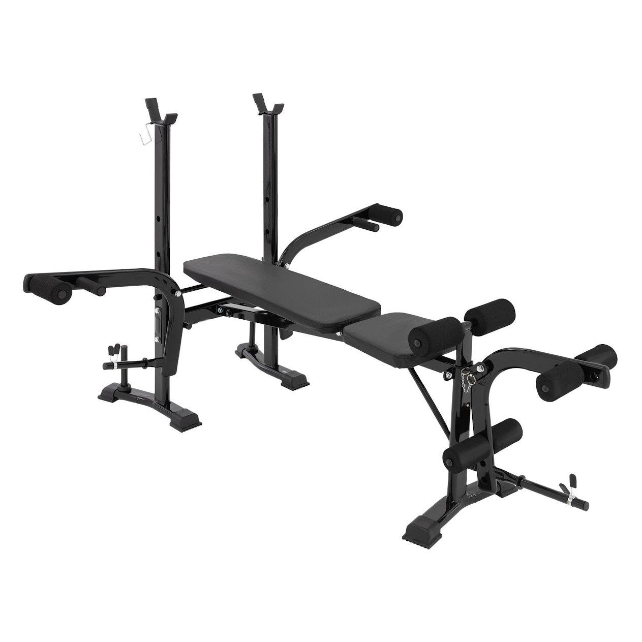 Ultimate Full‑Body Home Gym All-in-One Multi Bench – Adjustable Incline/Decline, Steel Frame, Preacher & Leg Curl Attachments for Versatile Strength Training