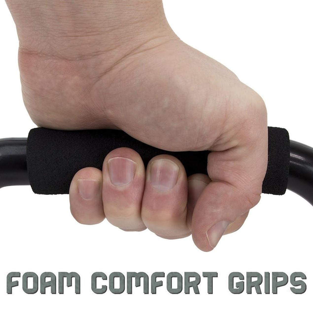 Adjustable Push‑Up Bars with PVC Grip & PP Frame – Anti‑Slip, Wrist‑Safe for Chest & Shoulder Home Fitness