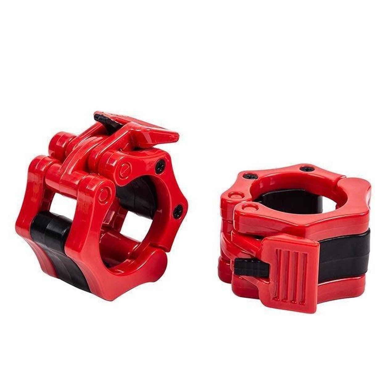 Olympic Barbell Collars – Heavy‑Duty 2" Quick‑Release Locking Clips, Secure Clamp for Weightlifting & CrossFit