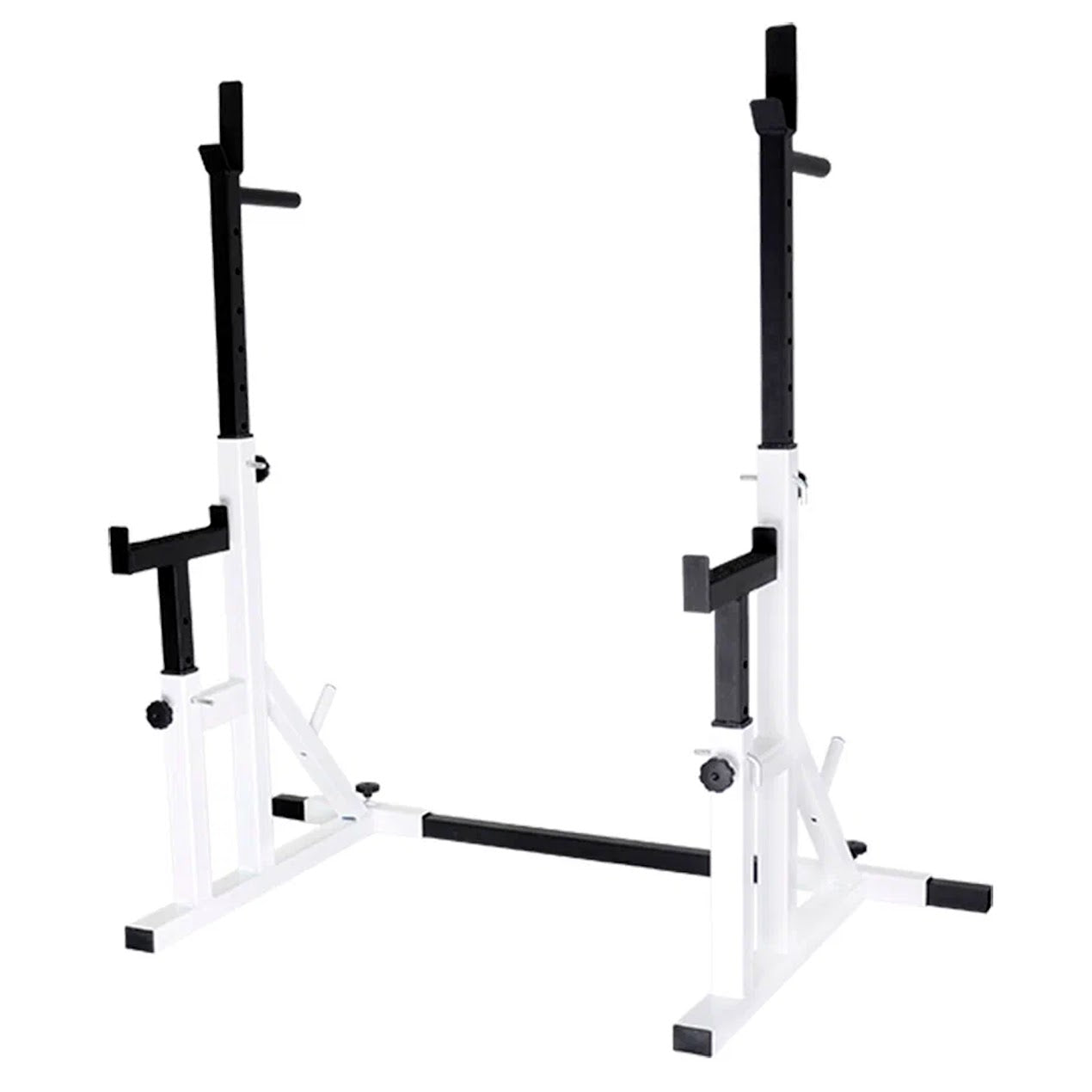 Multi-Position Squat & Bench Rack 2.0 – Heavy-Duty Steel Frame for Home Gym Strength Training & Compact Workout Spaces