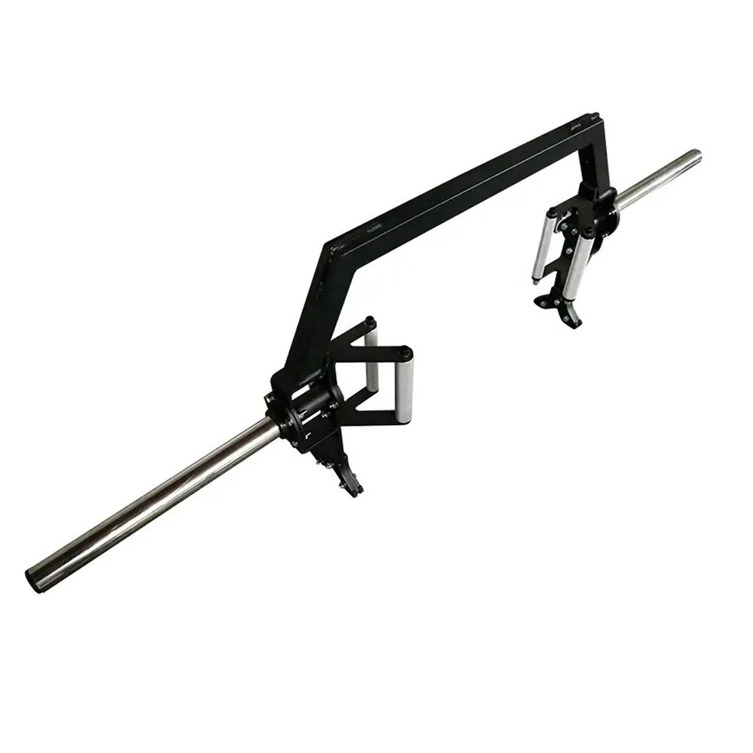 Heavy-Duty 20kg Trap Bar with Open Frame – Deluxe Hex Bar for Deadlifts & Shrugs | Built-In Jack & Rotating Sleeves for Smooth Plate Loading | Premium Design for Olympic & Standard Plates