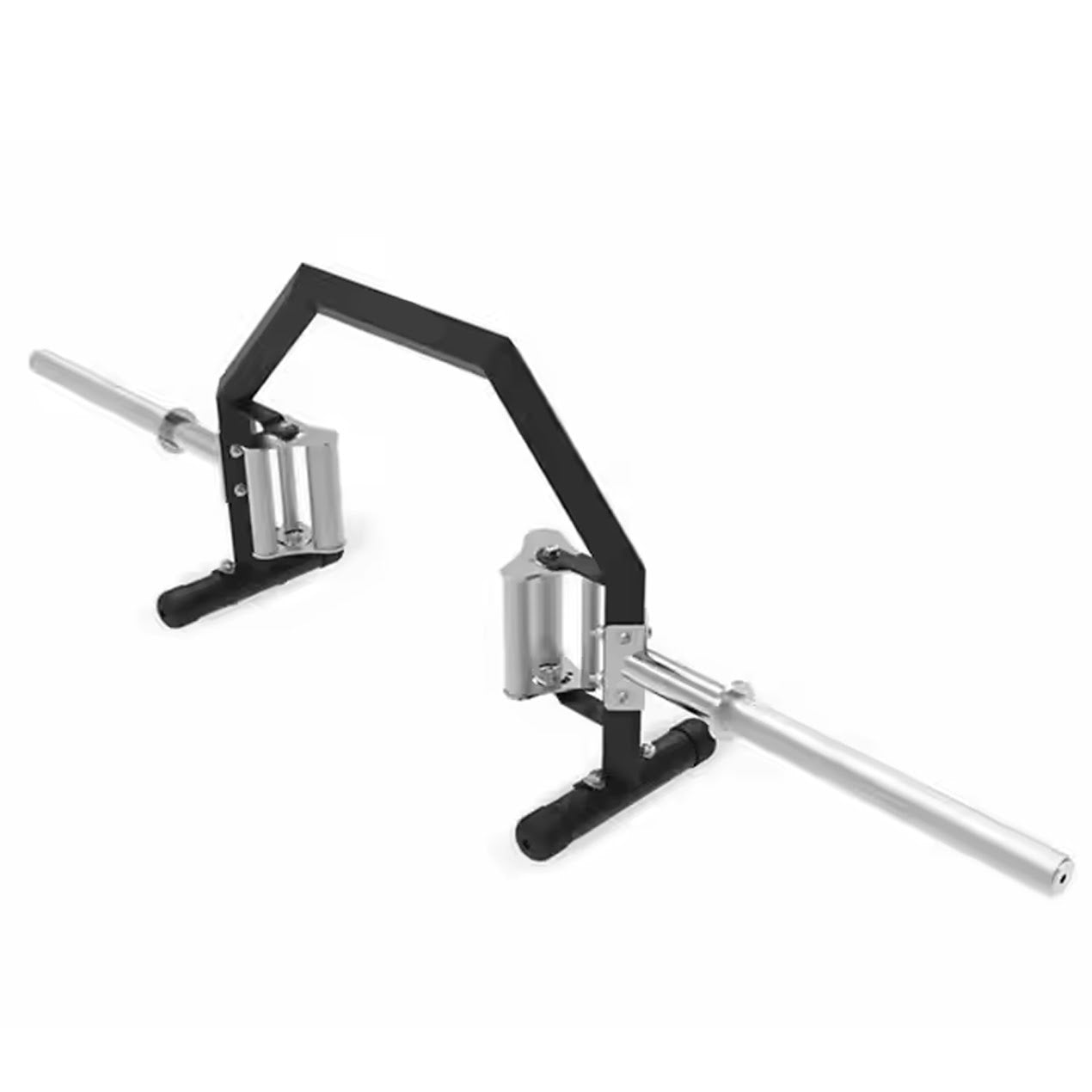 Heavy-Duty 20kg Trap Bar with Open Frame – Deluxe Hex Bar for Deadlifts & Shrugs | Built-In Jack & Rotating Sleeves for Smooth Plate Loading | Premium Design for Olympic & Standard Plates